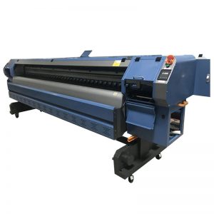 nagy sebességű 3,2 m-es oldószeres nyomtató, digitális flex banner nyomtatási gép K3204I
